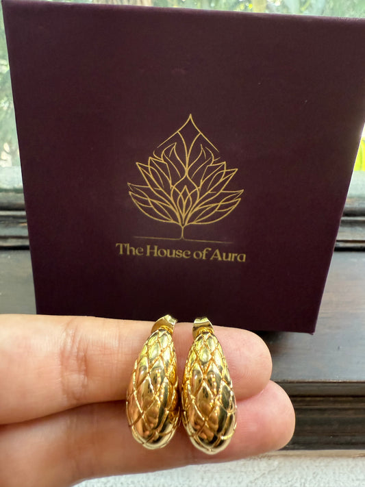 Quilted Gleam Earrings