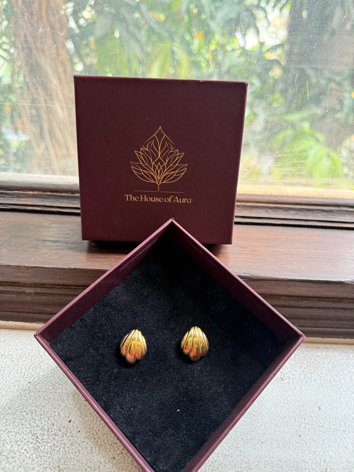 Auric Shell Studs