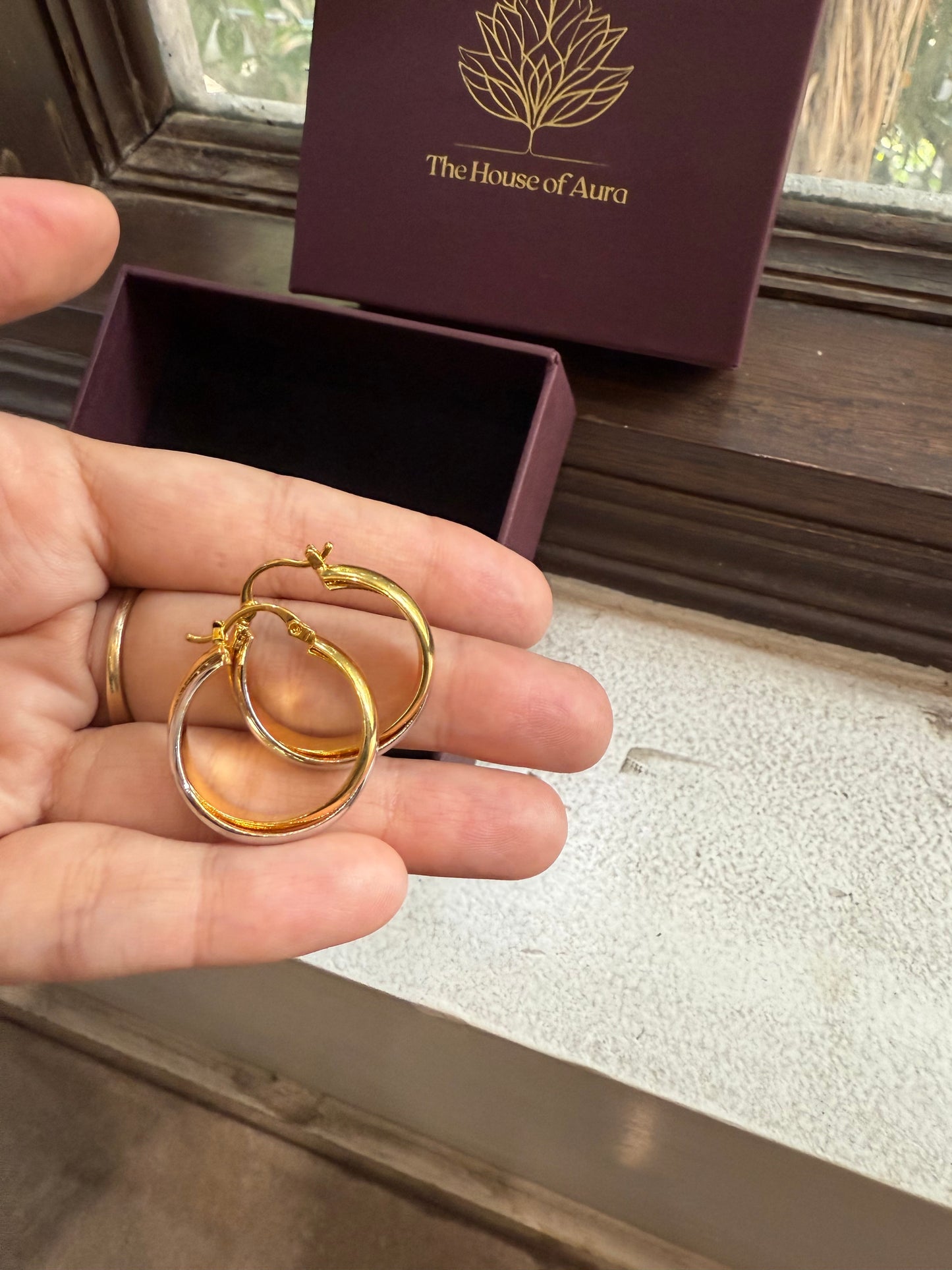 Dual Aura Hoops