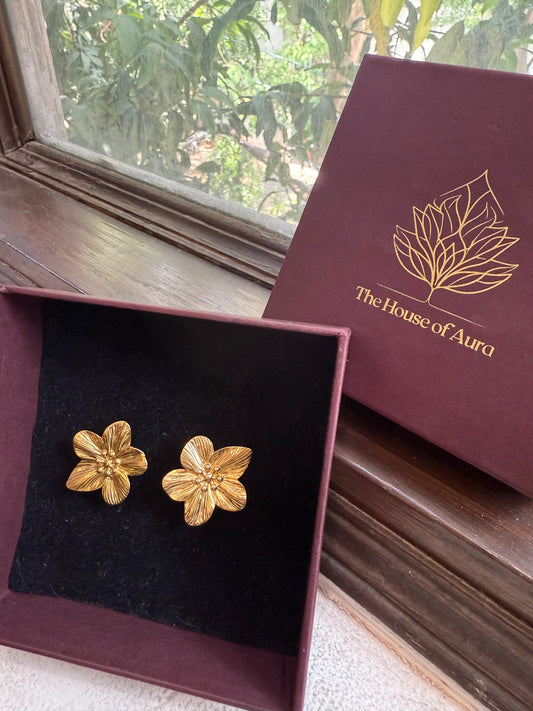 Petal Charm Studs