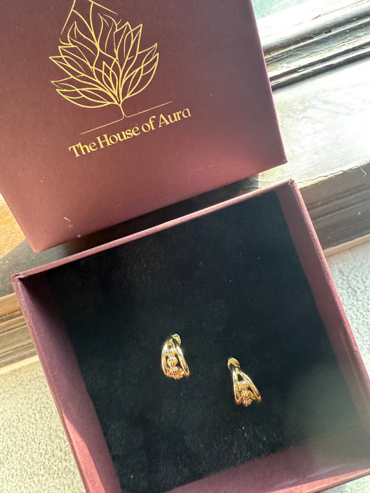 Petite Luxe Loop Earrings