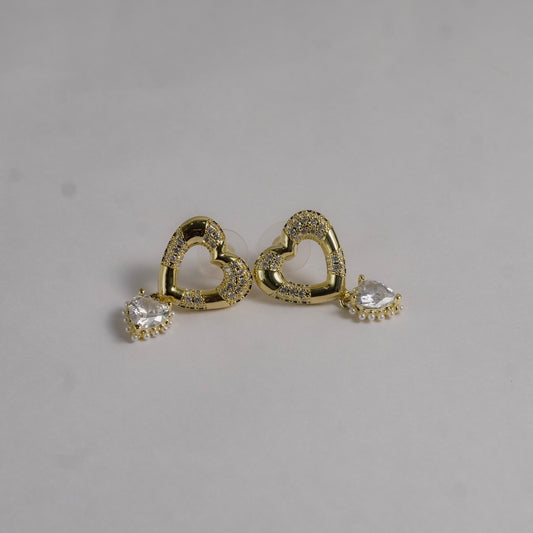 Heart-Drop Earring