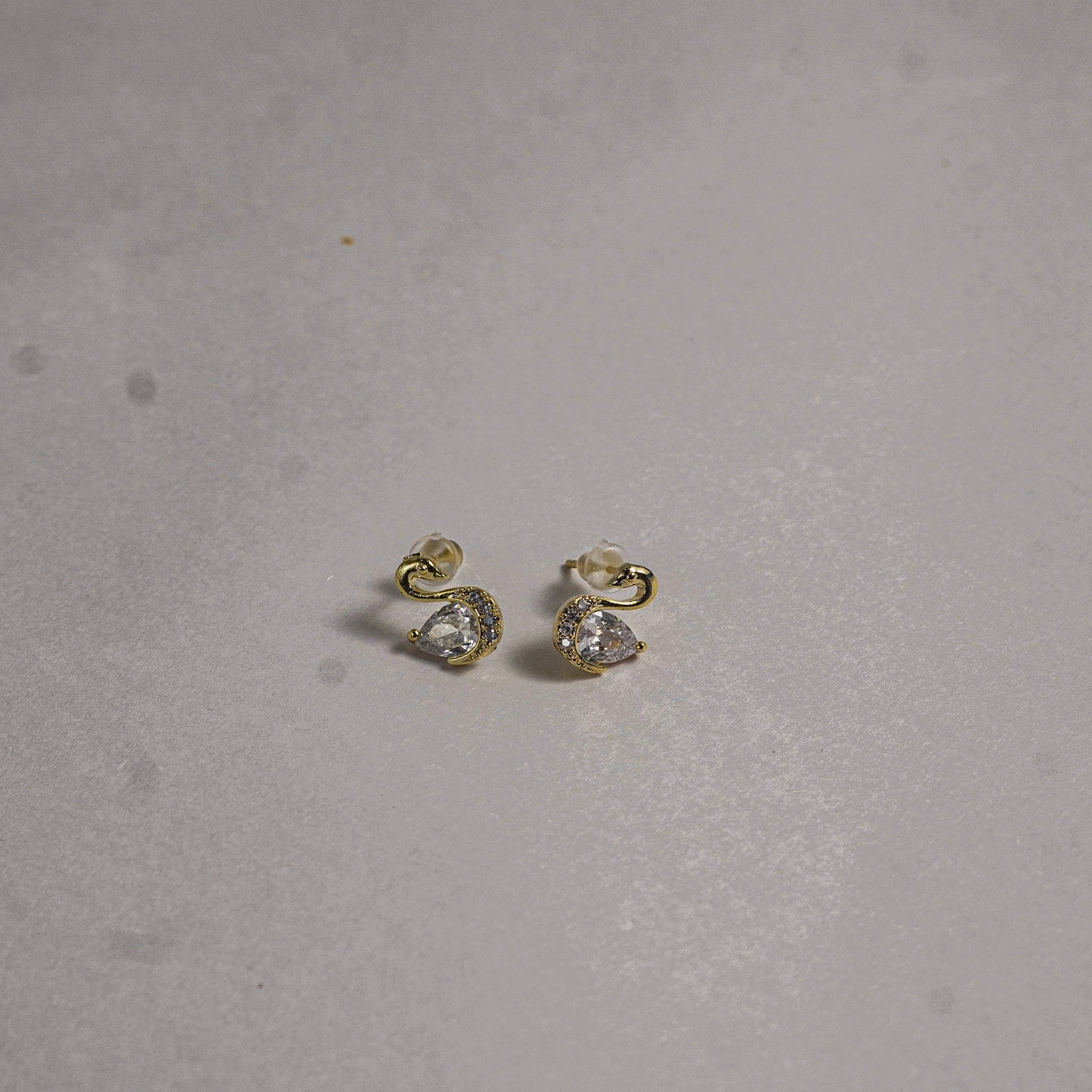 Swan Earrings