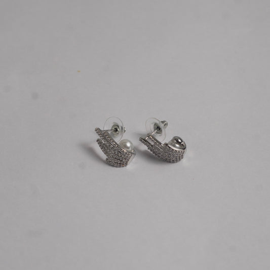 Diamond Wing Earrings