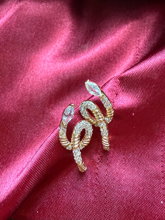 Crystal L Earrings