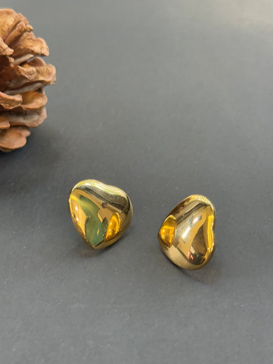 Full Heart Earrings