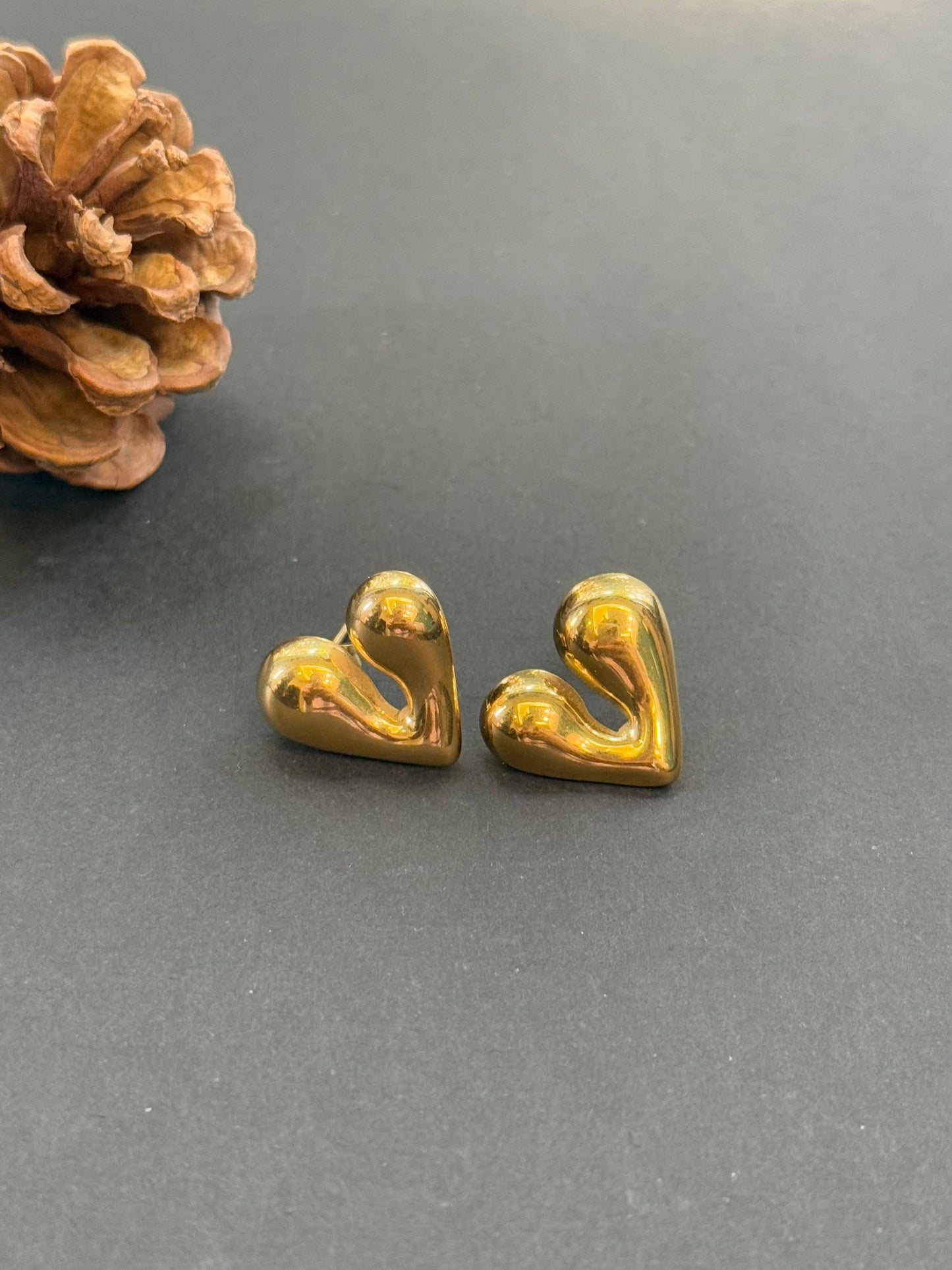 Two-Heart Earrings