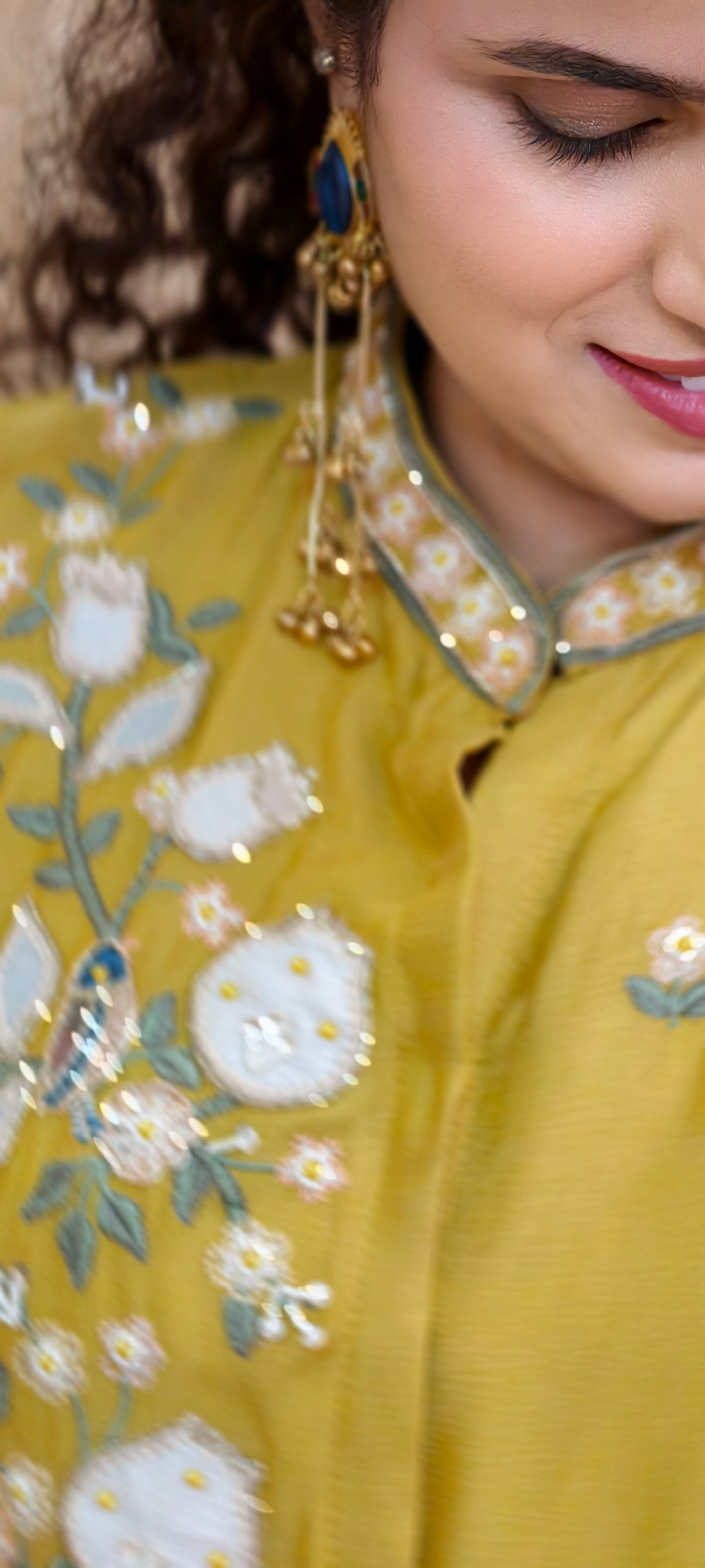 Meher Mustard Co-ord Set