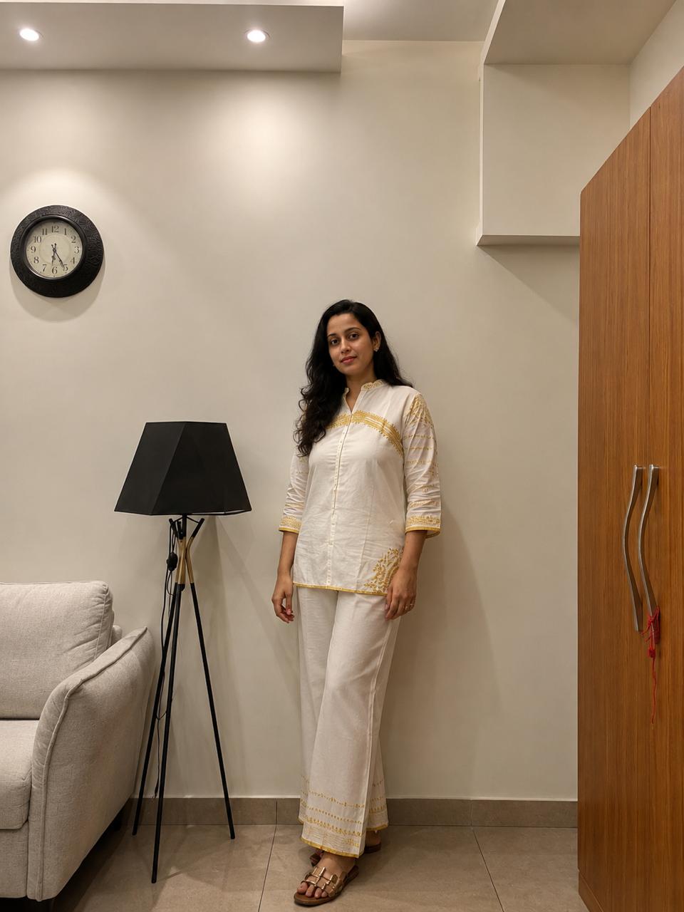 Ivory Gold Co-ord