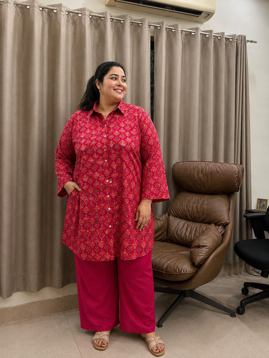 Rani Pink Co-ord Set