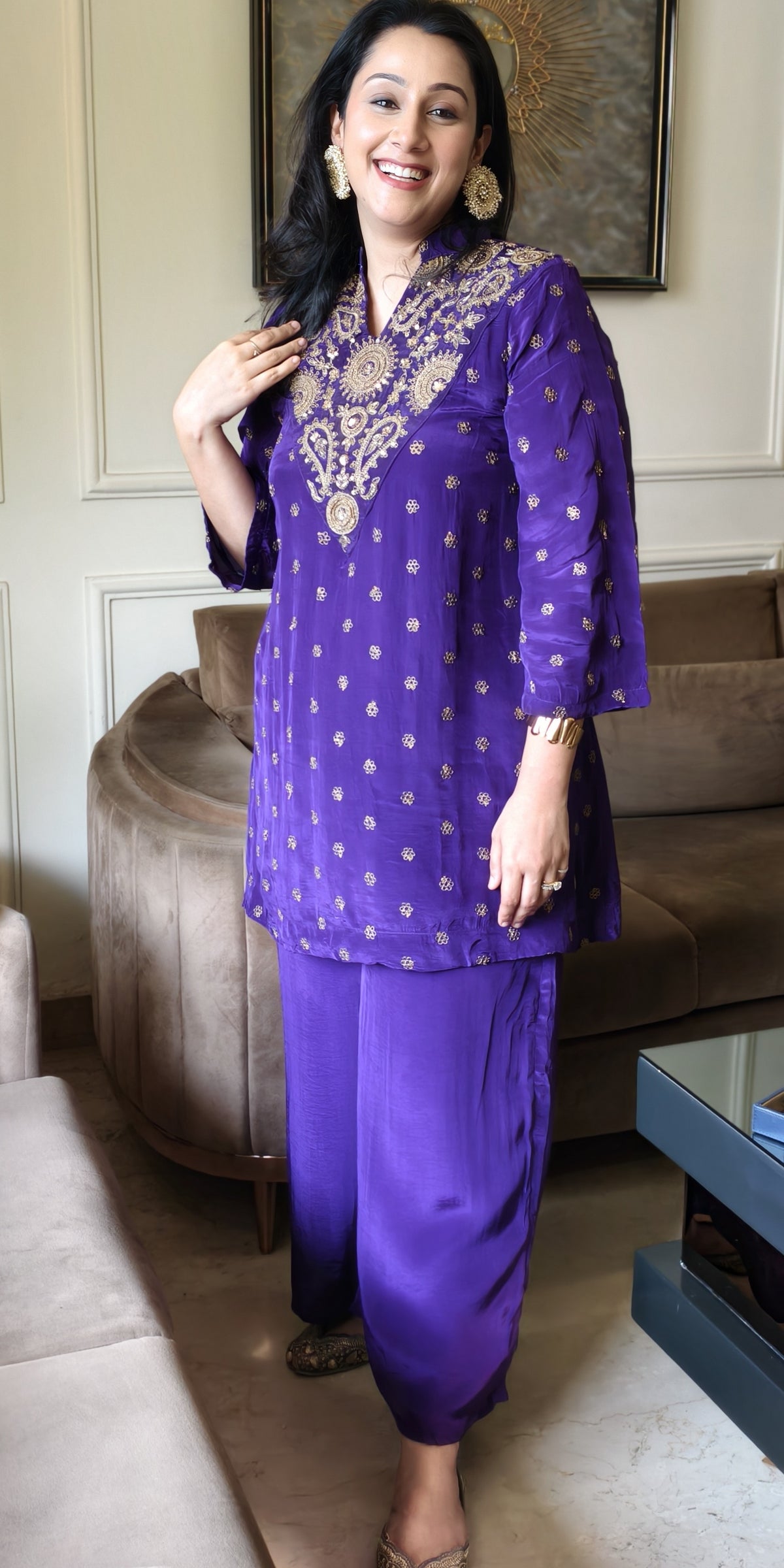 Jamuni Zardozi Co-ord